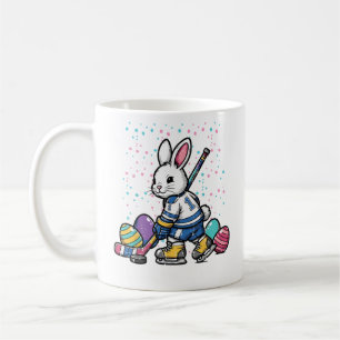 Osterhase Eishockey Spieler Eier Hase Jungen Ki Kaffeetasse