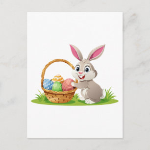 Osterhase Feiertagspostkarte
