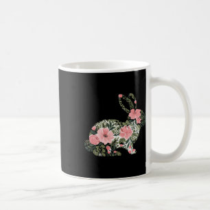 Osterhase Floral Frühlingshase Süßer Hase Frauen Kaffeetasse