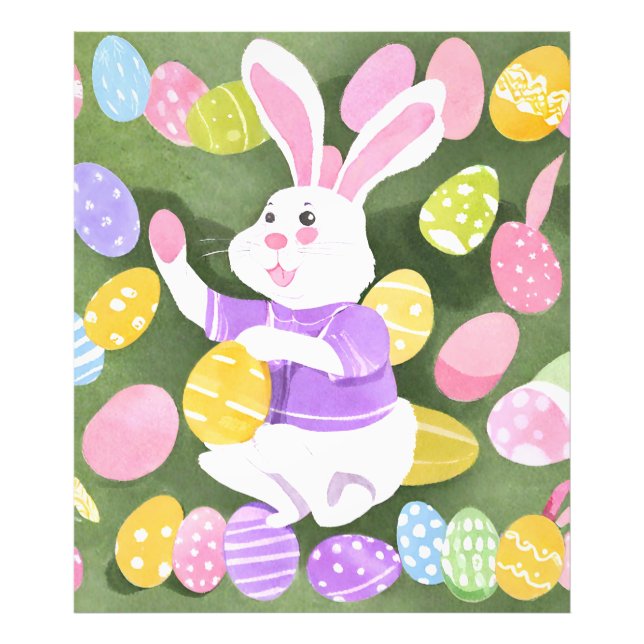 Osterhase Fotodruck (Vorne)