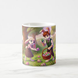 Osterhase & Freunde - Frühjahrsfest Kaffeetasse