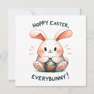 Osterhase Frohe Ostern, alle Hasen!