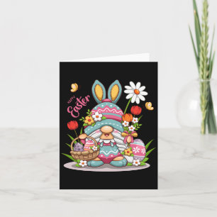 Osterhase Frühling Gnom Ostern Karte