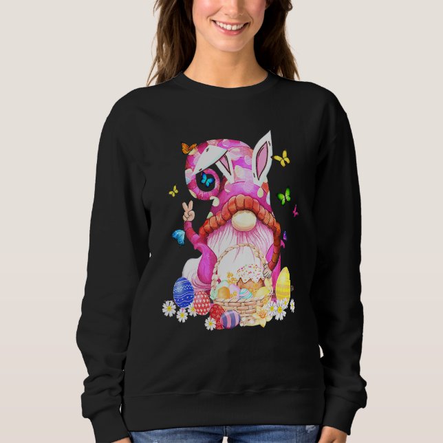 Osterhase Frühlingsbrunnen Ostereier Jagen und B Sweatshirt (Vorderseite)