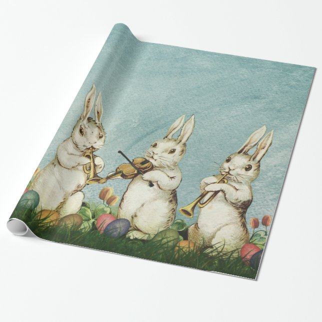 Osterhase Geschenkpapier (Ungerollt)