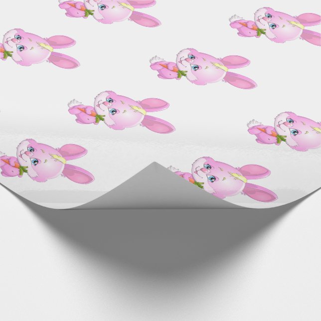 Osterhase Geschenkpapier (Ecke)