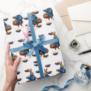 Osterhase geschenkpapier