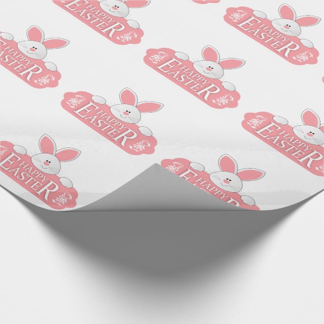 Osterhase Geschenkpapier (Ecke)