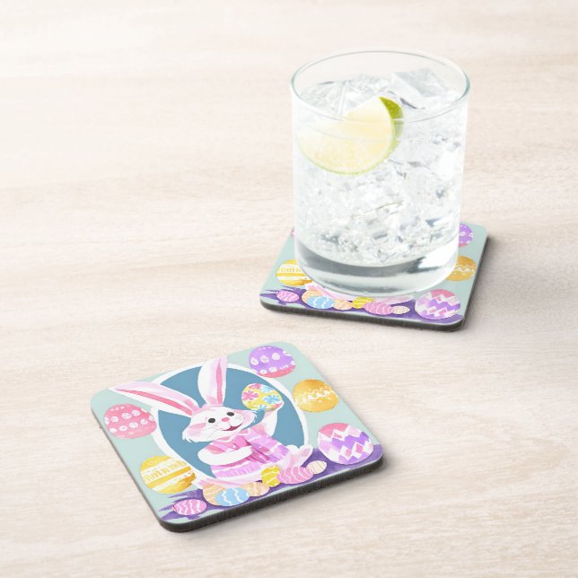 Osterhase Getränkeuntersetzer (Rechte Seite)