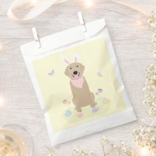Osterhase Golden Retriever Geschenktütchen
