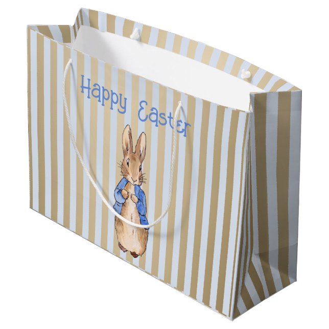 Osterhase Große Geschenktüte (Rückseite Schrägansicht)