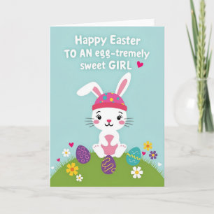 Osterhase Grußkarte Frühling Karte