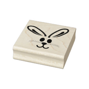 Osterhase Gummistempel