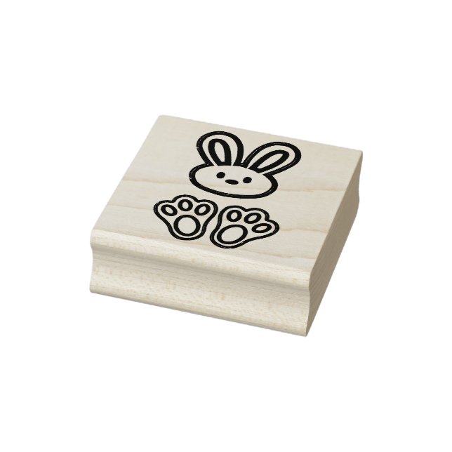 Osterhase Gummistempel (Stempel)