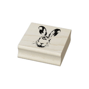 Osterhase Gummistempel