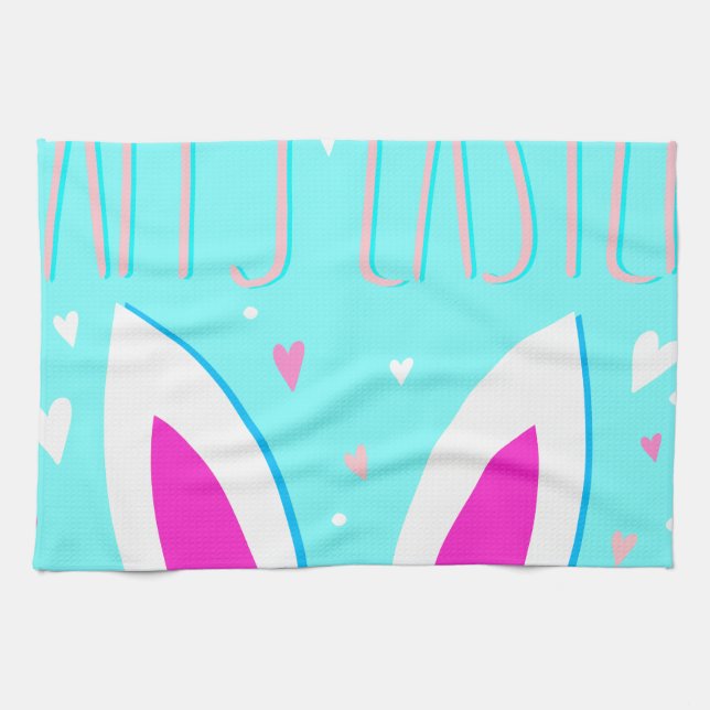 Osterhase Handtuch (Horizontal)