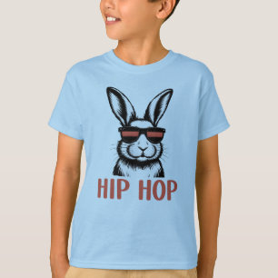 Osterhase Hip Hop Grafik T-Shirt