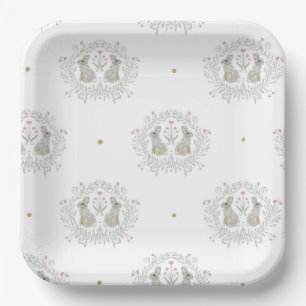 Osterhase II Pappteller