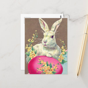 Osterhase im Vintage-Stil Feiertag Postkarte