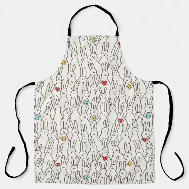 Osterhase: Joyful Seamless Fun. Schürze (Vorderseite)