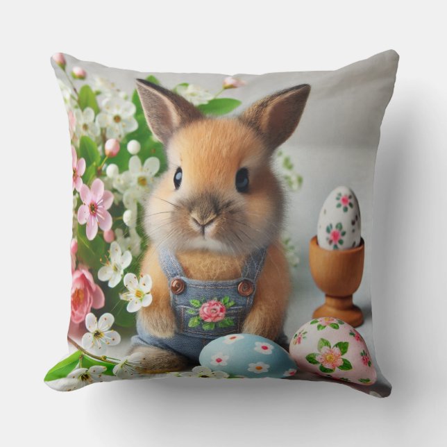Osterhase Kissen (Vorderseite)