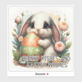 Osterhase Kisses - Vinyl Sticker