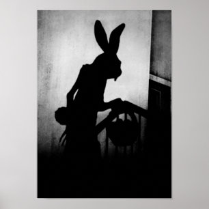 Osterhase kommt poster