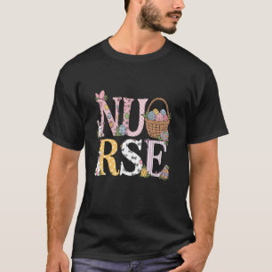 Osterhase Krankenschwester CNA ICU ER Pflege Mediz T-Shirt