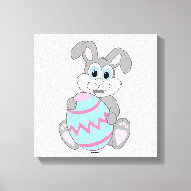 Osterhase Leinwanddruck (Vorderseite)