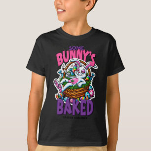 Osterhase Lustiger Weed rauchender Hase Tag T-Shirt