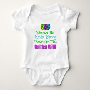 Osterhase macht's nicht, Daideo schon Baby Strampler