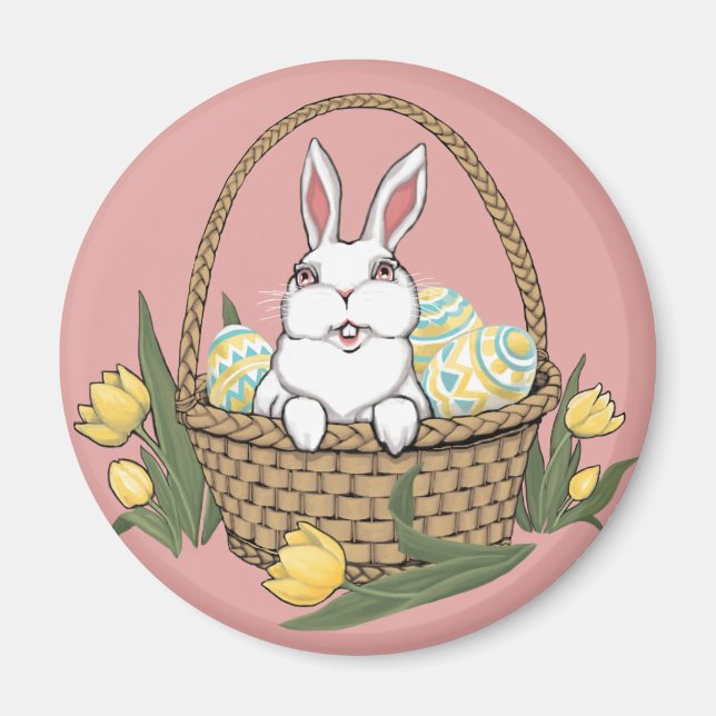 Osterhase Magnet Feierliche Ostern Gift Magnete (Vorne)