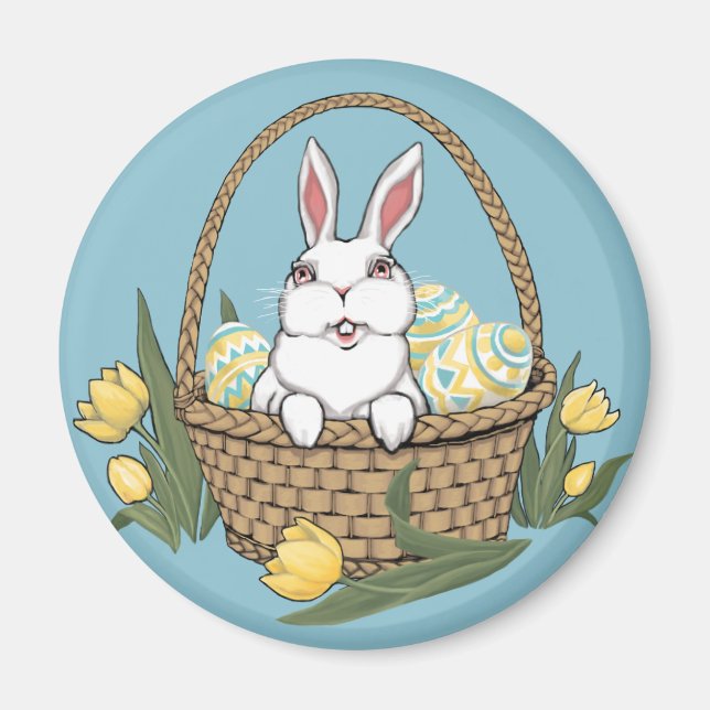 Osterhase Magnet Feierliche Ostern Gift Magnete (Vorne)