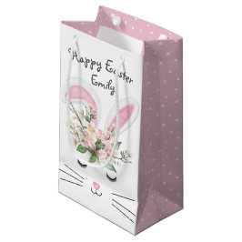 Osterhase mit Blume Kleine Geschenktüte
