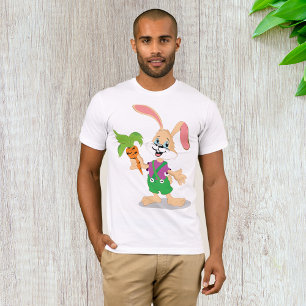 Osterhase mit Carrot Mens T - Shirt