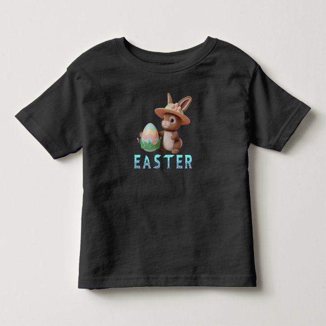 Osterhase mit Eier-Kindern Kleinkind T-shirt (Vorderseite)