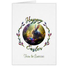 Osterhase mit Eierkörbe