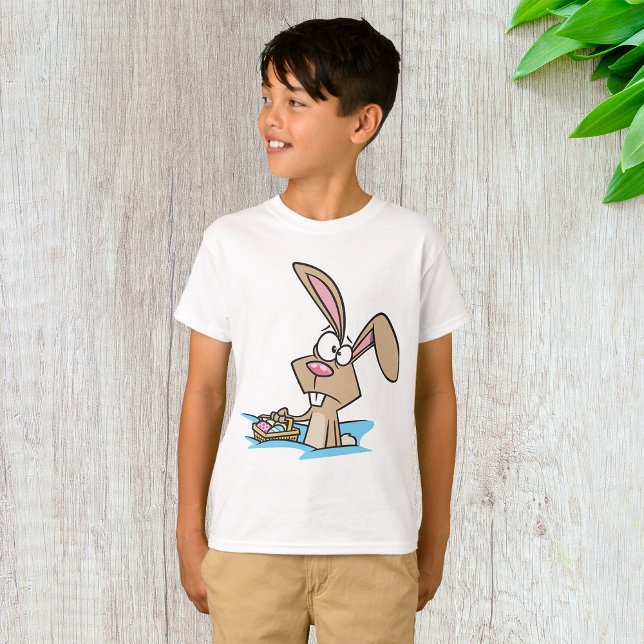 Osterhase mit Korb T-Shirt (Von Creator hochgeladen)