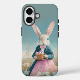 Osterhase mit Ostereiern Happy Osterfest iPhone 16 Hülle