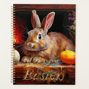 Osterhase mit Ostereiern Ostern Planer