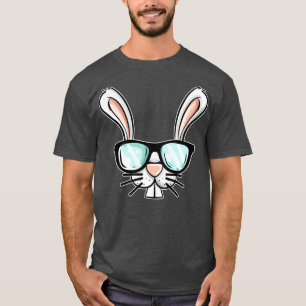 Osterhase mit Sonnenbrille Osterkostüm T-Shirt