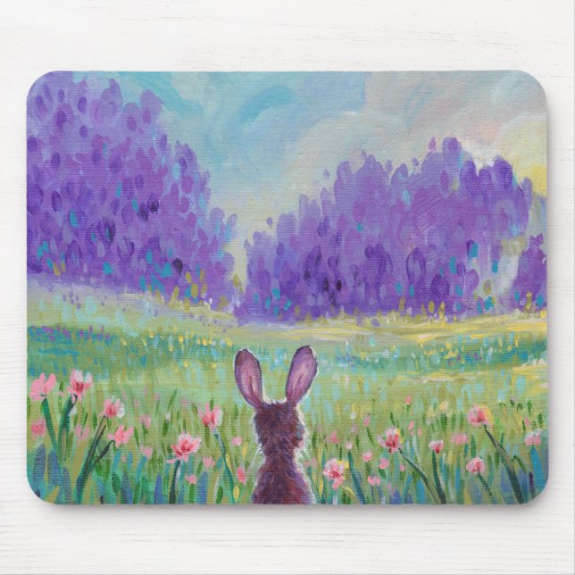 Osterhase Mousepad (Vorne)