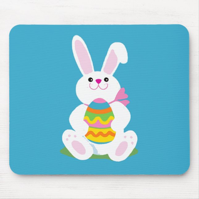 Osterhase Mousepad (Vorne)