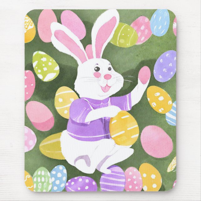 Osterhase Mousepad (Vorne)