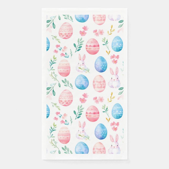 Osterhase - Nahtloses Gewebe für Muster Serviette (Vorderseite)