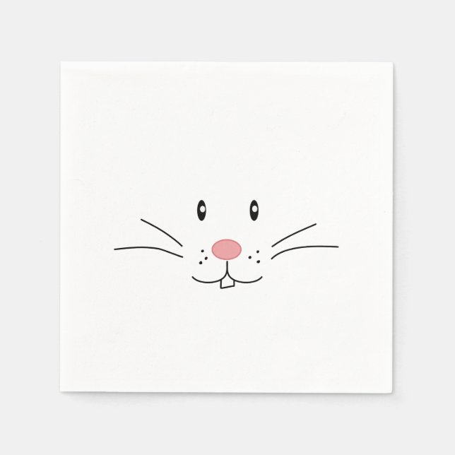 Osterhase Napkins Serviette (Vorderseite)