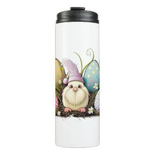 Osterhase Niedlicher Frühling Ostereier Jagen Thermosbecher
