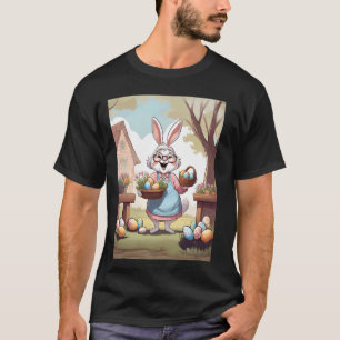 Osterhase Oma Ostern T-Shirt