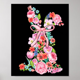Osterhase Osterkoquette Flora Männer Frauen Poster