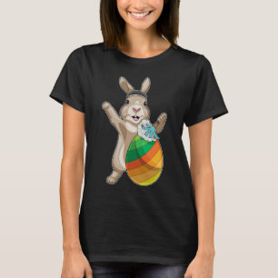 Osterhase Ostern Ostereier Federbein T-Shirt